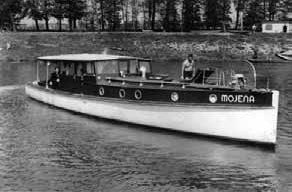 Výletní motorová loď Mojena